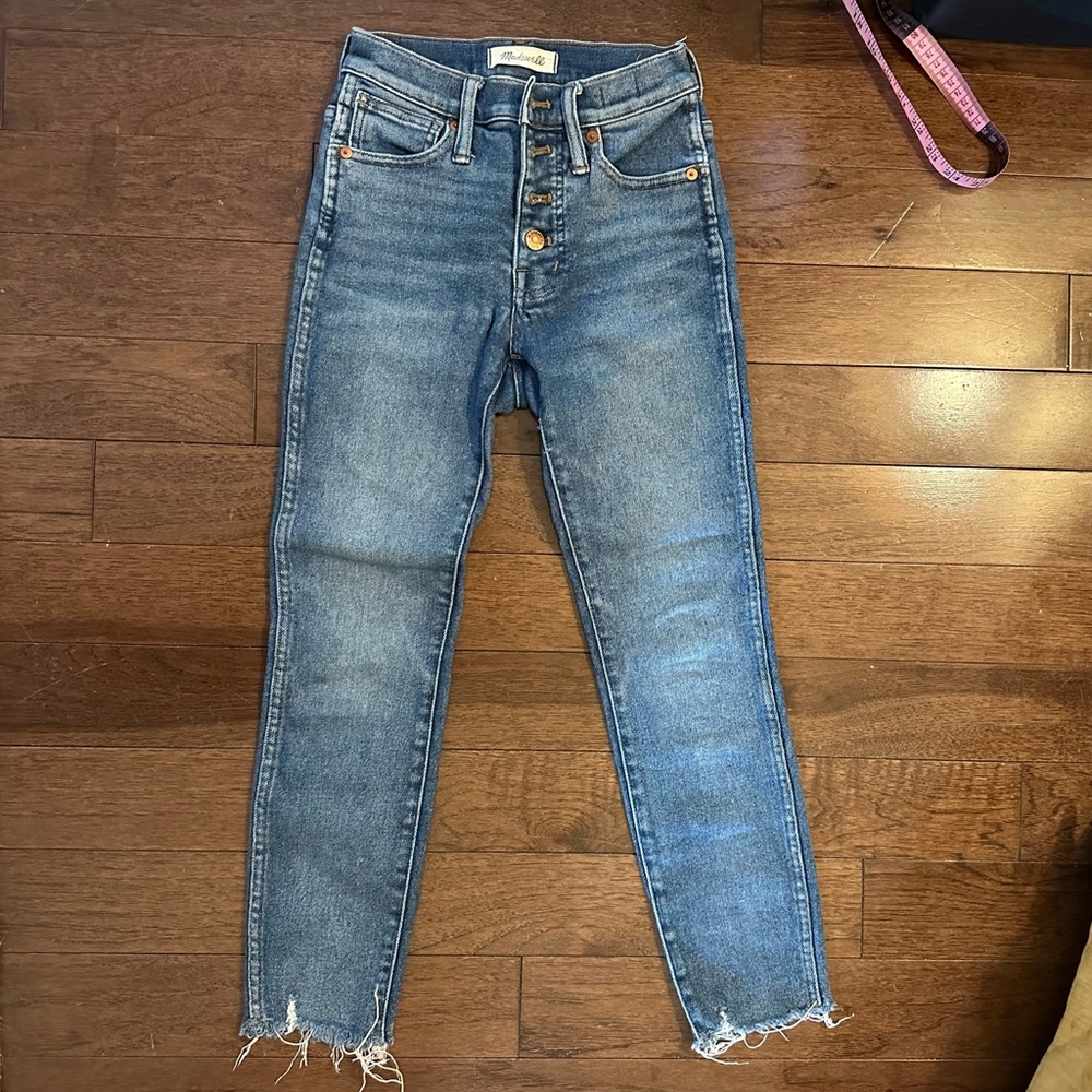Madewell High Rise Skinny